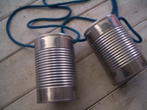 空き缶ぽっくり